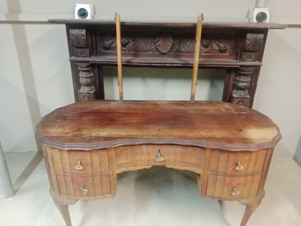 Furniture built through the woodworking program